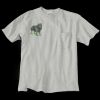 Ultra Cotton 100% Cotton T Shirt with Pocket Thumbnail