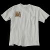 Ultra Cotton 100% Cotton T Shirt with Pocket Thumbnail