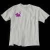 Ultra Cotton 100% Cotton T Shirt with Pocket Thumbnail