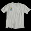 Ultra Cotton 100% Cotton T Shirt with Pocket Thumbnail