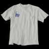Ultra Cotton 100% Cotton T Shirt with Pocket Thumbnail