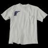 Ultra Cotton 100% Cotton T Shirt with Pocket Thumbnail