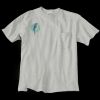 Ultra Cotton 100% Cotton T Shirt with Pocket Thumbnail