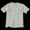 Ultra Cotton 100% Cotton T Shirt with Pocket Thumbnail