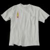 Ultra Cotton 100% Cotton T Shirt with Pocket Thumbnail