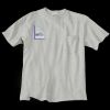 Ultra Cotton 100% Cotton T Shirt with Pocket Thumbnail