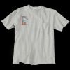 Ultra Cotton 100% Cotton T Shirt with Pocket Thumbnail