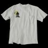 Ultra Cotton 100% Cotton T Shirt with Pocket Thumbnail