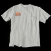 Ultra Cotton 100% Cotton T Shirt with Pocket Thumbnail