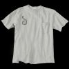 Ultra Cotton 100% Cotton T Shirt with Pocket Thumbnail