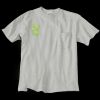 Ultra Cotton 100% Cotton T Shirt with Pocket Thumbnail