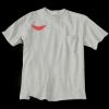 Ultra Cotton 100% Cotton T Shirt with Pocket Thumbnail
