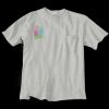 Ultra Cotton 100% Cotton T Shirt with Pocket Thumbnail