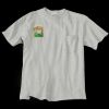 Ultra Cotton 100% Cotton T Shirt with Pocket Thumbnail