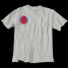 Ultra Cotton 100% Cotton T Shirt with Pocket Thumbnail