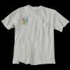 Ultra Cotton 100% Cotton T Shirt with Pocket Thumbnail