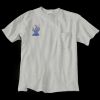 Ultra Cotton 100% Cotton T Shirt with Pocket Thumbnail