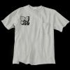 Ultra Cotton 100% Cotton T Shirt with Pocket Thumbnail
