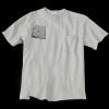 Ultra Cotton 100% Cotton T Shirt with Pocket Thumbnail