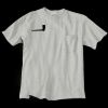 Ultra Cotton 100% Cotton T Shirt with Pocket Thumbnail