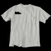 Ultra Cotton 100% Cotton T Shirt with Pocket Thumbnail
