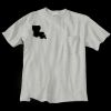 Ultra Cotton 100% Cotton T Shirt with Pocket Thumbnail