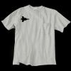 Ultra Cotton 100% Cotton T Shirt with Pocket Thumbnail