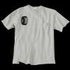 Ultra Cotton 100% Cotton T Shirt with Pocket Thumbnail
