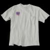 Ultra Cotton 100% Cotton T Shirt with Pocket Thumbnail
