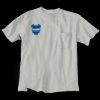 Ultra Cotton 100% Cotton T Shirt with Pocket Thumbnail