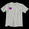 Ultra Cotton 100% Cotton T Shirt with Pocket Thumbnail