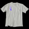 Ultra Cotton 100% Cotton T Shirt with Pocket Thumbnail