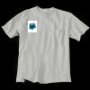 Ultra Cotton 100% Cotton T Shirt with Pocket Thumbnail