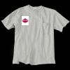 Ultra Cotton 100% Cotton T Shirt with Pocket Thumbnail