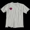 Ultra Cotton 100% Cotton T Shirt with Pocket Thumbnail