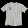 Ultra Cotton 100% Cotton T Shirt with Pocket Thumbnail
